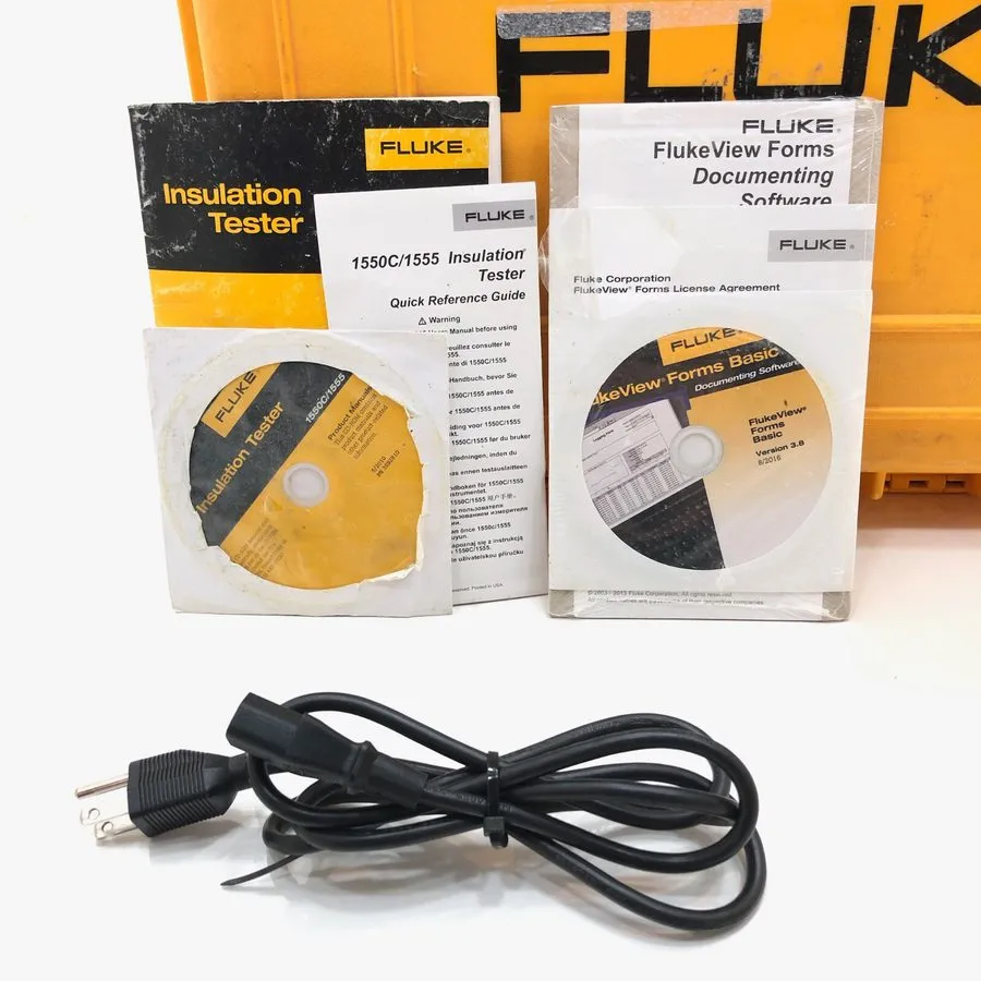 Тестер Fluke 1550C Megohmmeter/Insulation Resistance Tester, 5kV, 1 TΩ