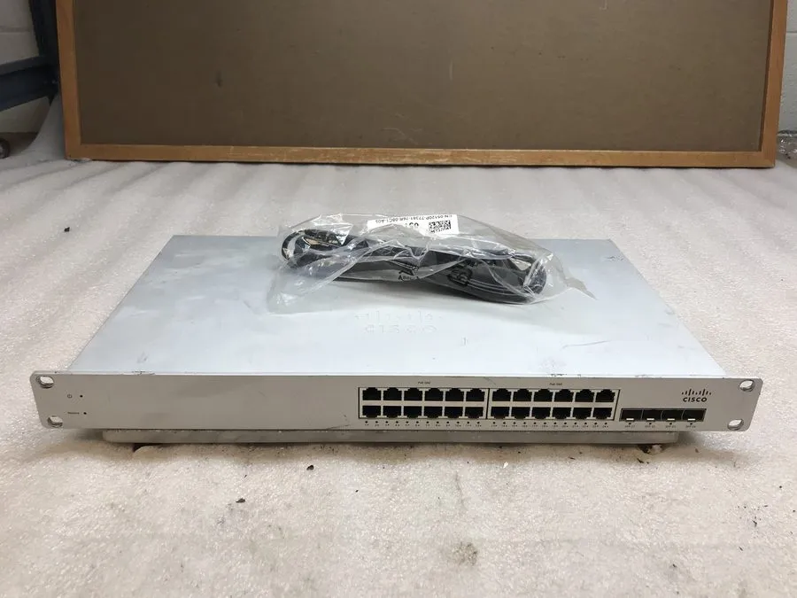Коммутатор Cisco Meraki MS220-24P 24-Port PoE Gigabit Managed Switch Rackmount G