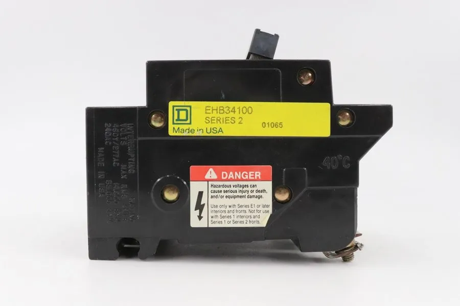 Автоматический выключатель EHB34100 Square D Circuit Breaker 100A 480V 3 Phase