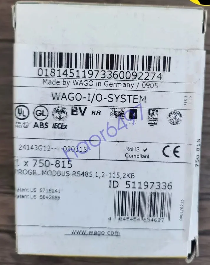 Модуль WAGO 750-815 P LC Module