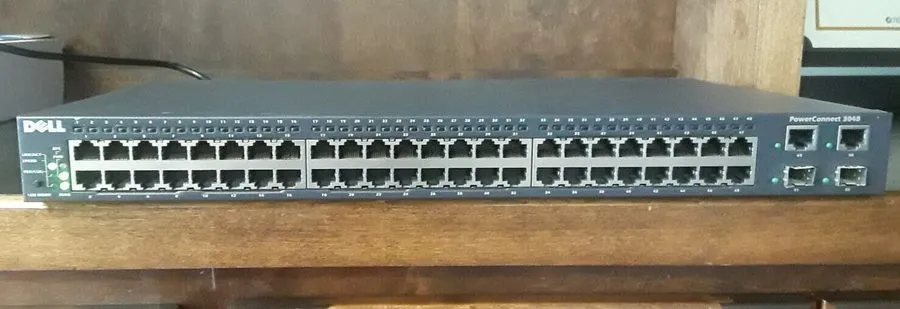 Коммутатор Dell PowerConnect 3048 48-Port Fast 10/100 Ethernet Managed Switch
