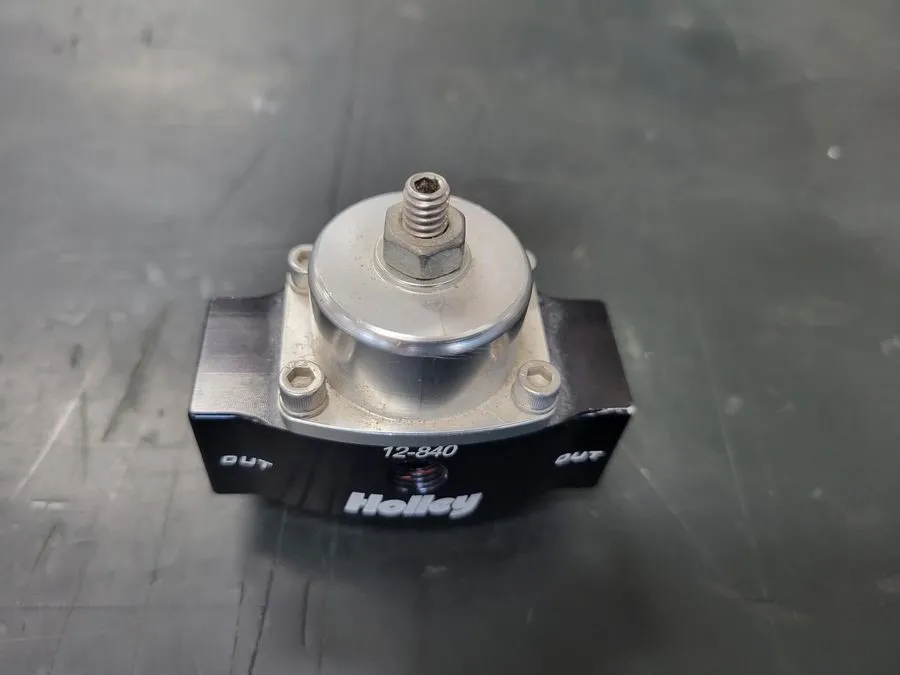 Трубопроводная арматура Holley 12-840 HP Billet Carbureted Fuel Pressure Regulat