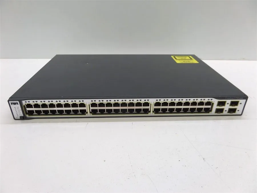 Коммутатор Cisco 3750 Series 48-Port Network Switch P/N: 3750-48TS-S