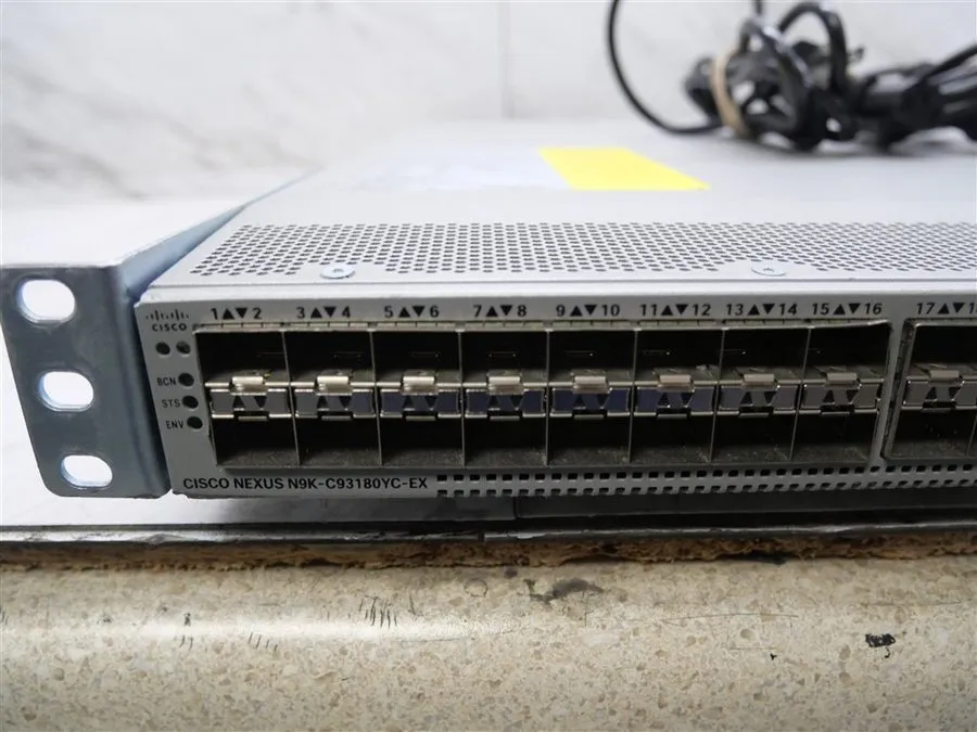 Коммутатор Cisco N9K-C93180YC-EX 48-Port 10/25G SFP+, 6x 100G QSFP
