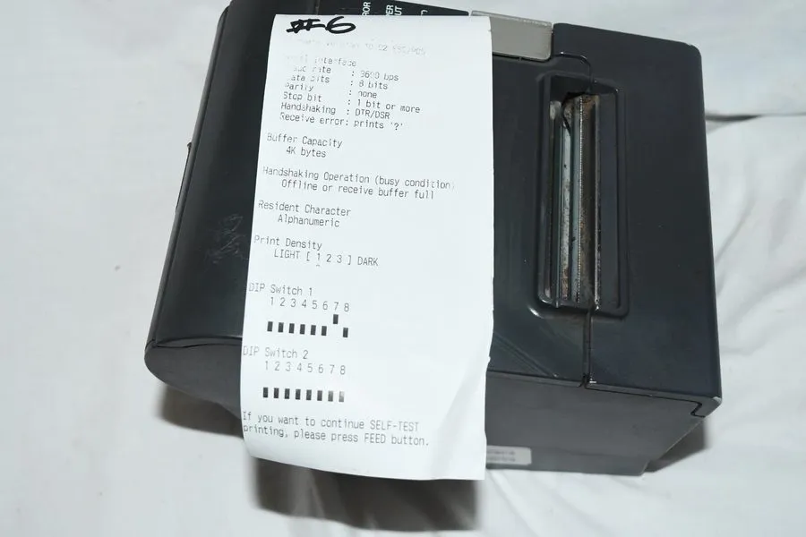 Принтер этикеток EPSON TM-T88IV M129H USB Direct Thermal Receipt POS Printer Wor