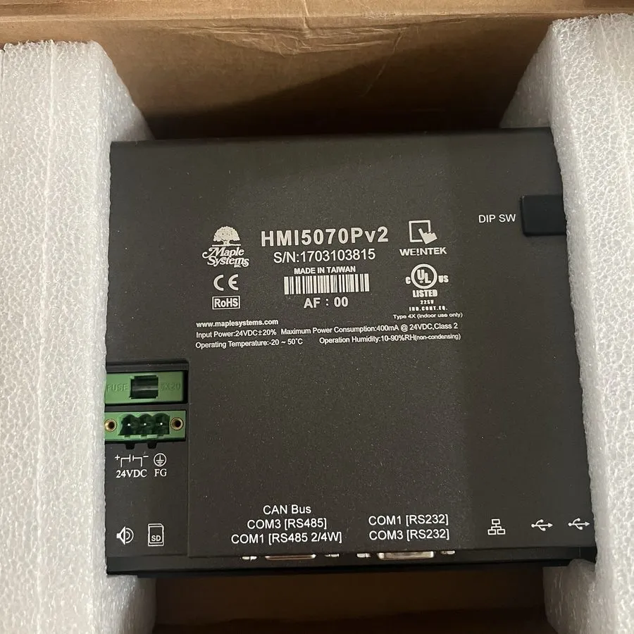 Панель оператора Maple Systems Weintek HMI5070Pv2 7” Touchscreen Color HMI Opera — фото лота 2