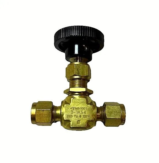 Клапан Swagelok Whitey Globe Valve P/N B-1KS4 Size 1/4" — фото лота 1