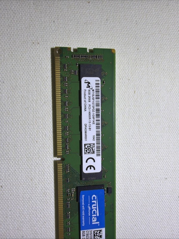 Фото лота CT8G3ERSDD8186D-18FP от продавца №53310