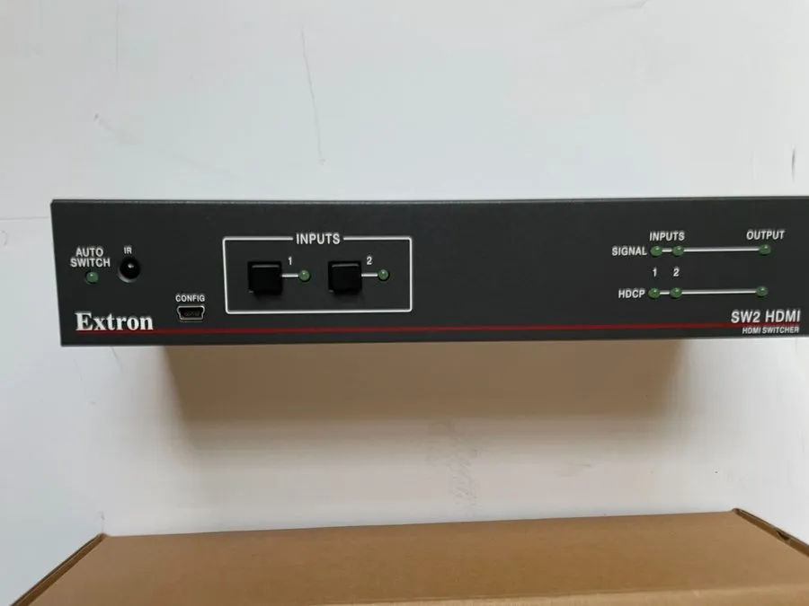 Видеокоммутатор Extron SW2 HDMI WITH EDID Minder, Two-Input HDMI Switcher 60-841 — фото лота 1