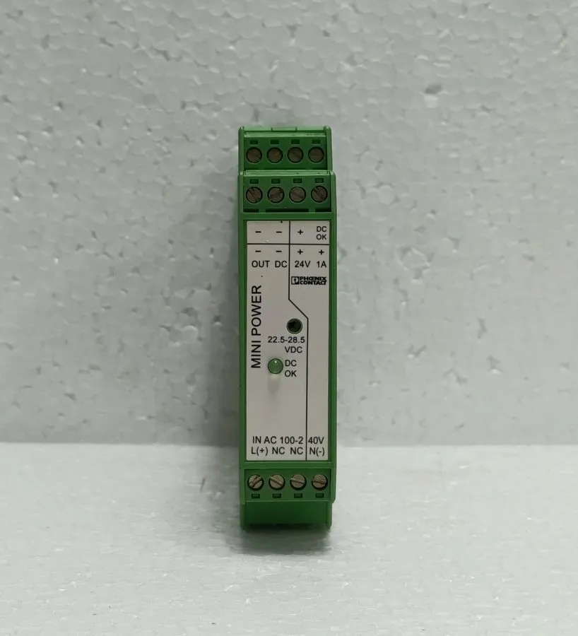 Блок питания Phoenix Contact MINI-PS-100-240AC/24DC/1 Power Supply 24VDC 1A DIN 