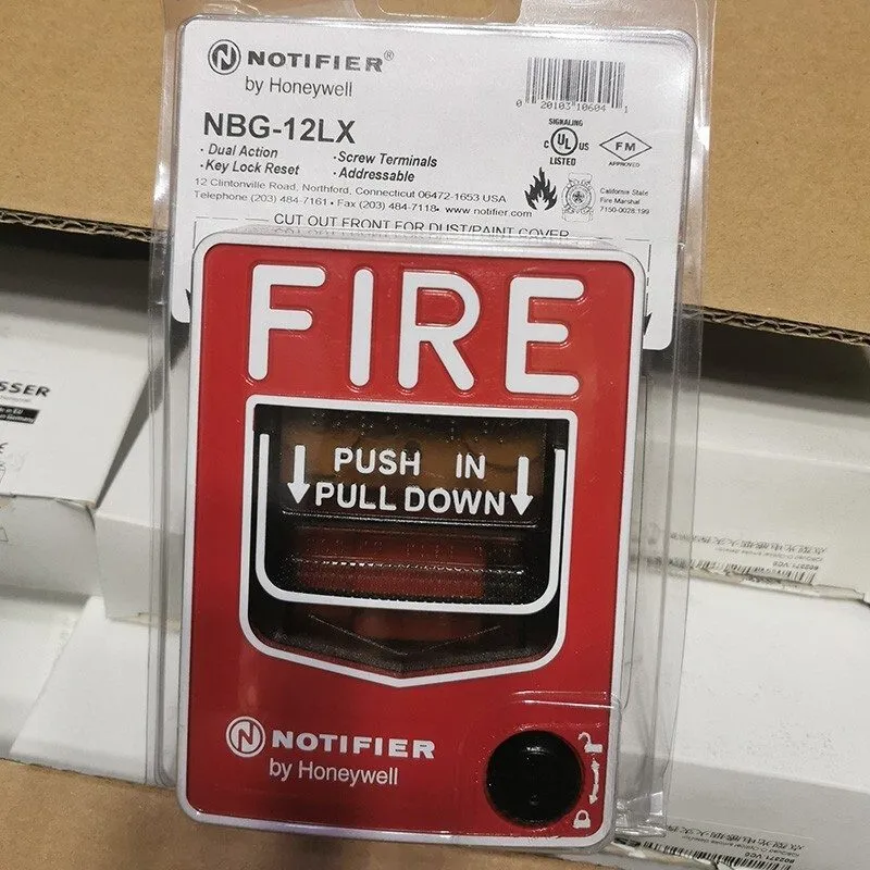 Оборудование пожарной сигнализации Notifier NBG-12LX Fire Alarm Pull Station Fir