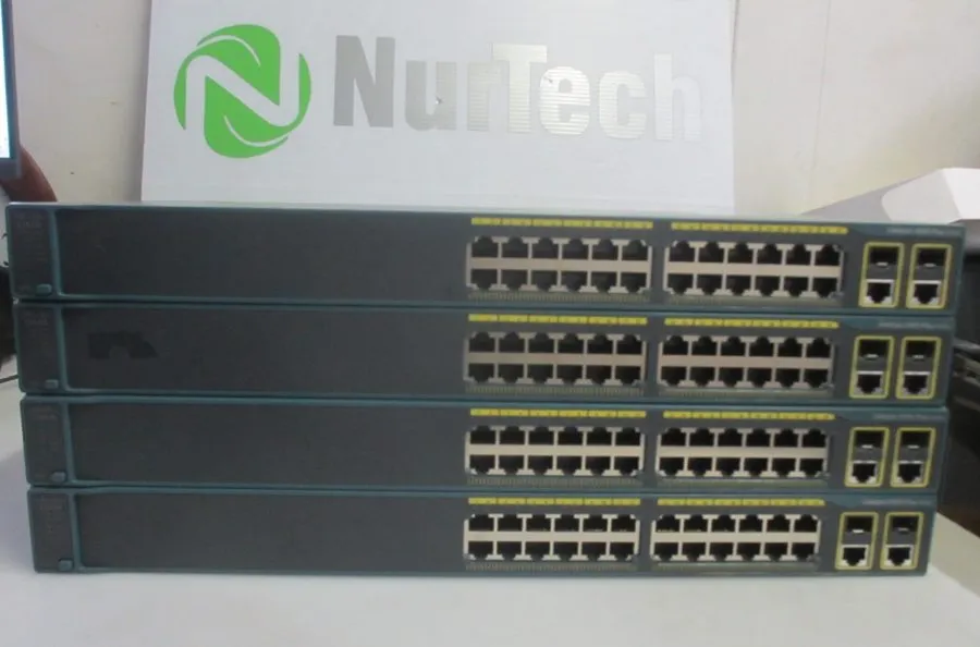 Коммутатор Cisco Catalyst 2960 Plus Series WS-C2960+24TC-L 24-Port 10/100 Switch