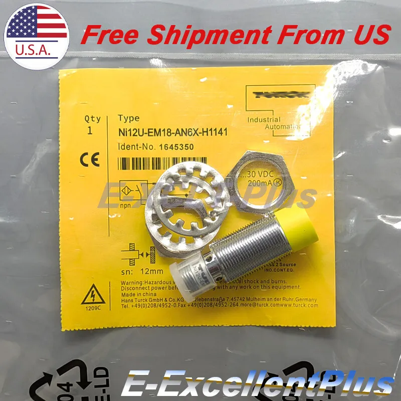 Датчик приближения TURCK Ni12U-EM18-AN6X-H1141 Proximity Switch Proximity sensor