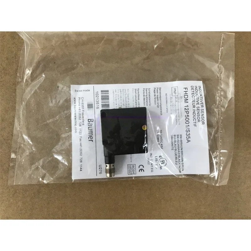 Фотоэлектрический датчик Baumer FHDM 12P5001/S35A Photoelectric Sensor PNP, 15-3