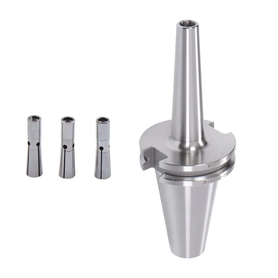 Режущий инструмент Slim Fit Collet Chuck CAT40-DC06 4" Gage Length & Collets 1/8 — фото лота 2