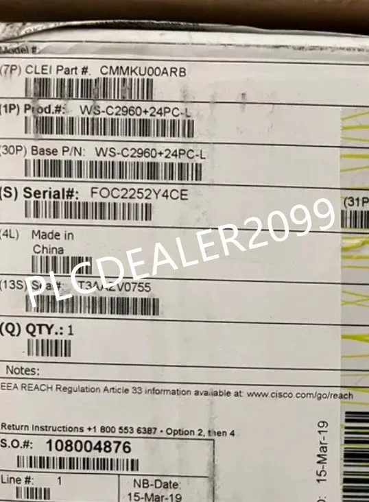Коммутатор Switch cisco 2960 poe WS-C2960+ -L 24 PORTS WSC296024PCL