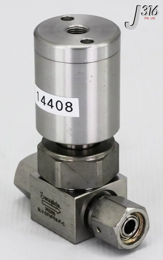 Клапан Swagelok 6LV-DFHFR4-P-C 316L VAR UHP Diaphragm Sealed Valve FNSP