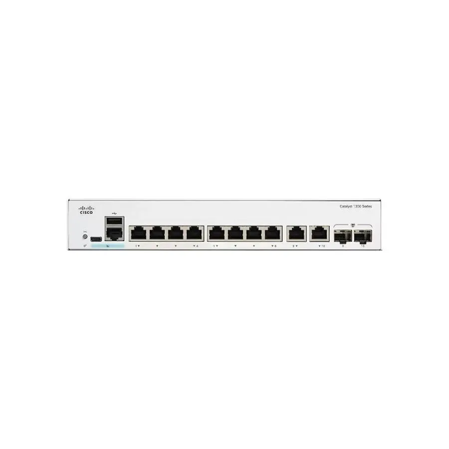 Коммутатор C1300-8T-E-2G Cisco Catalyst 1300 8-Port GE Ext PS Switch