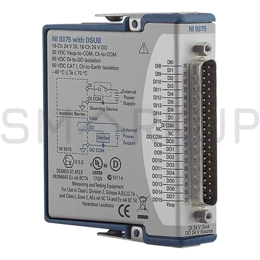 Модуль ввода-вывода NATIONAL INSTRUMENTS NI-9375 Digital Input / Output Module