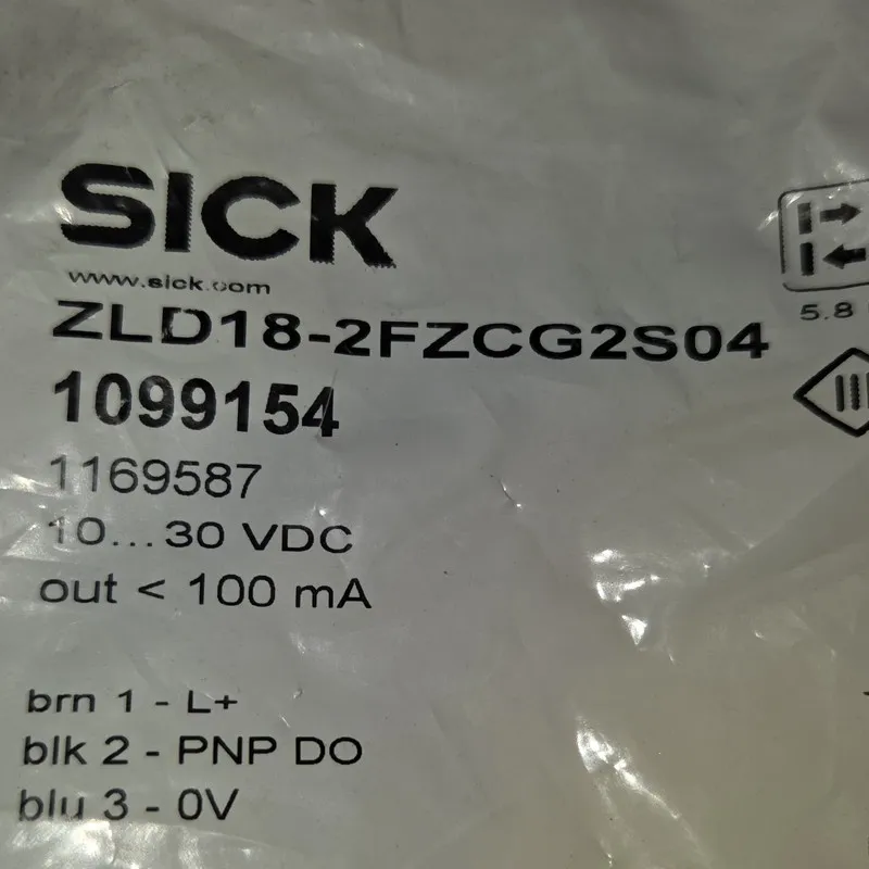 Фотоэлектрический датчик SICK ZLD18-2FZCG2S04 Photoelectric Sensor Digital DC 10 — фото лота 1