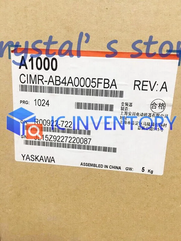 Частотный преобразователь Yaskawa CIMR-AB4A0005FBA A1000 Frequency Converter 1.5