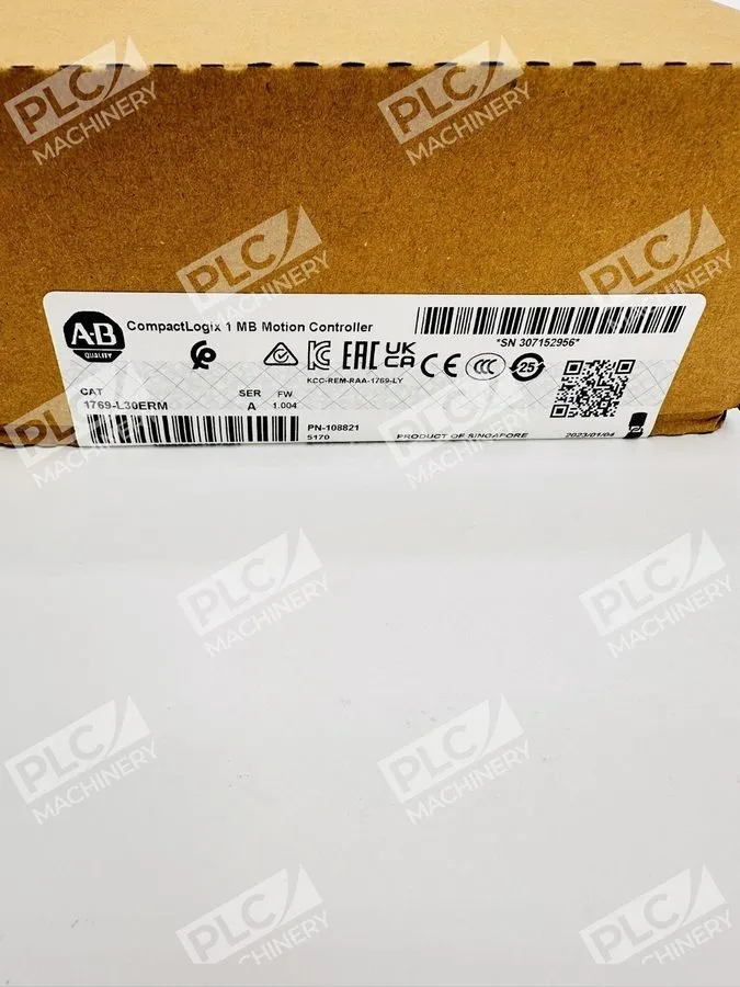 ПЛК Allen-Bradley 1769-L30ERM SER A CompactLogix 1MB Motion — фото лота 1