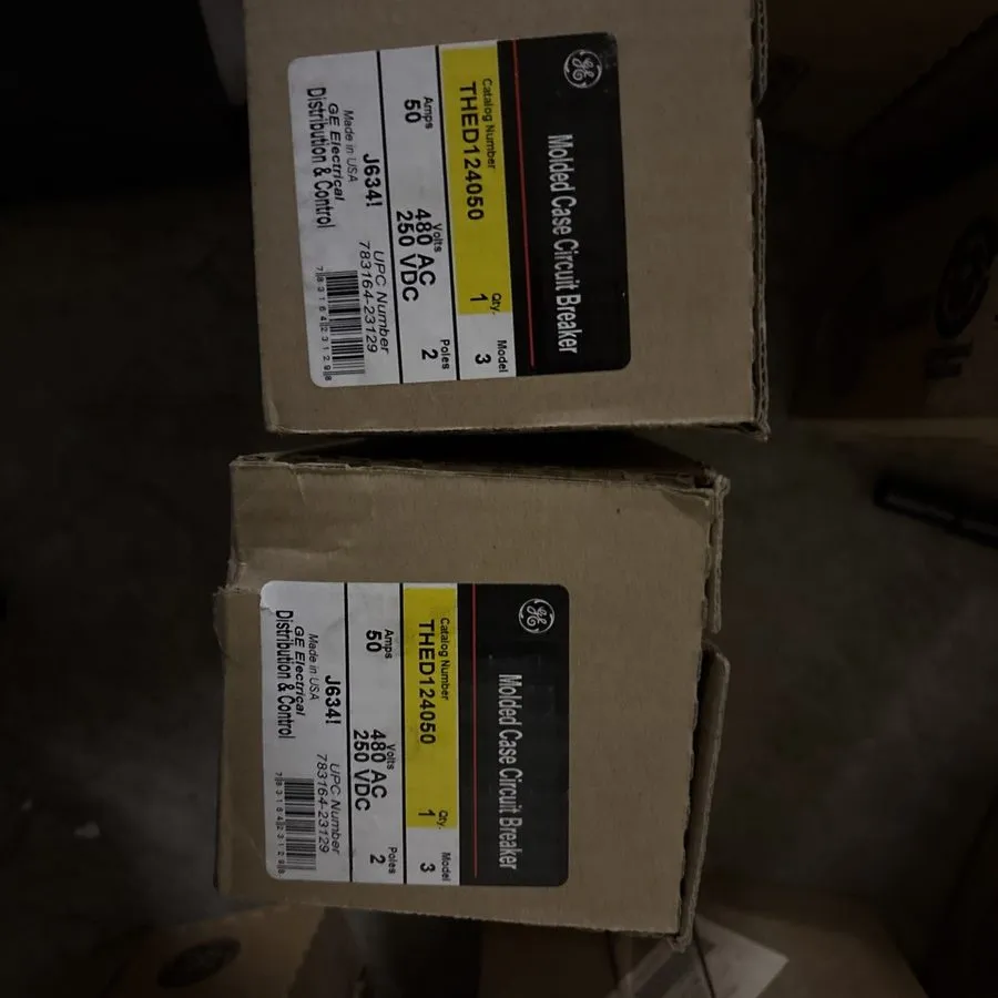 Автоматический выключатель GE THED124050 HI-BREAK CIRCUIT BREAKER, THED FRAME, 5