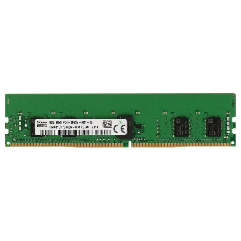 Модуль памяти SK Hynix 8GB DDR4 2933MHz ECC REG RDIMM Server RAM 1Rx8 HMA81GR7CJ