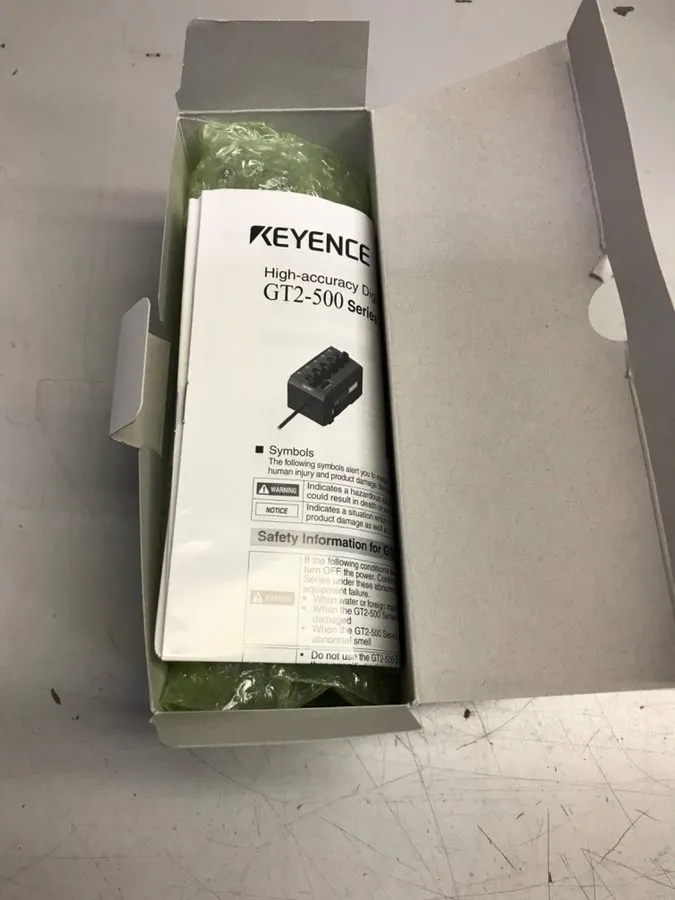 Датчик KEYENCE Laser sensor GT2-500 — фото лота 1