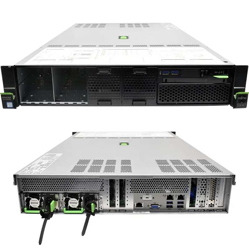 Сервер Fujitsu A3C40201904 Primergy RX2520 M4 Server No CPU No RAM 2xHS 8x SFF 5