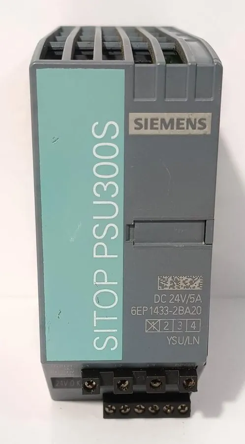 Блок питания Siemens SITOP PSU300S 24 V/5 A power supply 6EP1433-2BA20