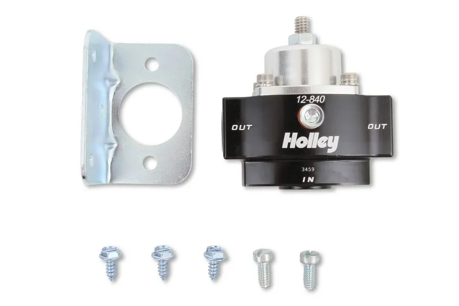Трубопроводная арматура Holley 12-840 HP Billet Carbureted Fuel Pressure Regulat