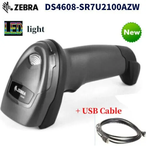 Сканер штрих-кода Zebra DS4608-SR7U2100AZW 1D 2D LED Handheld Laser Imager USB B