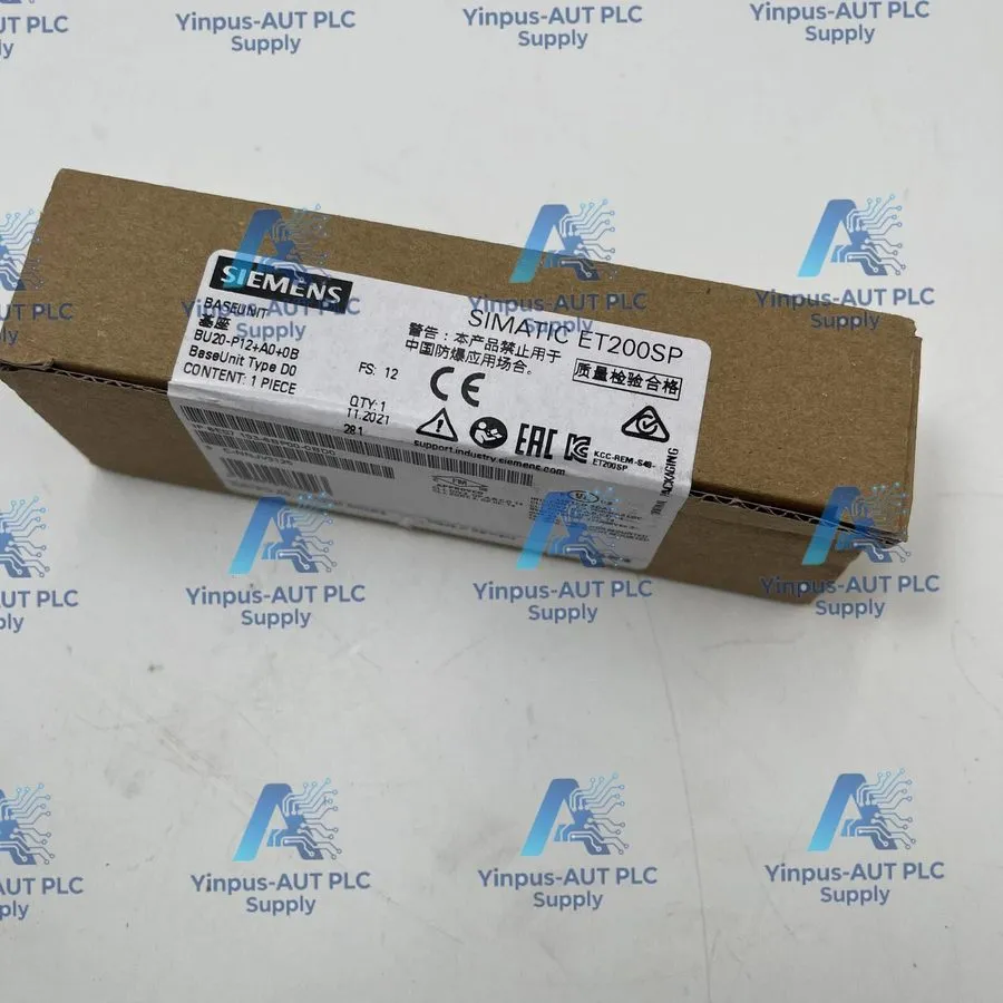 Модуль ввода-вывода 6ES7193-6BP00-0BD0 SIEMENS SIMATIC ET 200SP BaseUnit
