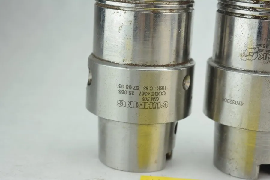 Режущий инструмент Guhring 4367-18-063 HSK-63-C Hydraulic Tool Holder 18mm Diame — фото лота 2