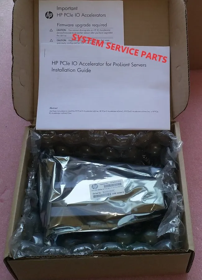 Запчасть для сервера HP 365GB MLC G2 PCIe SSD Solid State Drive IO accelerator -