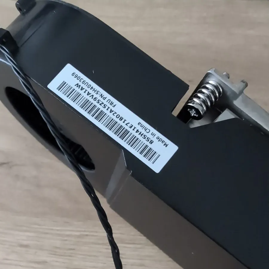 Вентилятор ThinkStation P360 Ultra Workstation 65W CPU Cooling Heatsink Fan 5H40 — фото лота 1