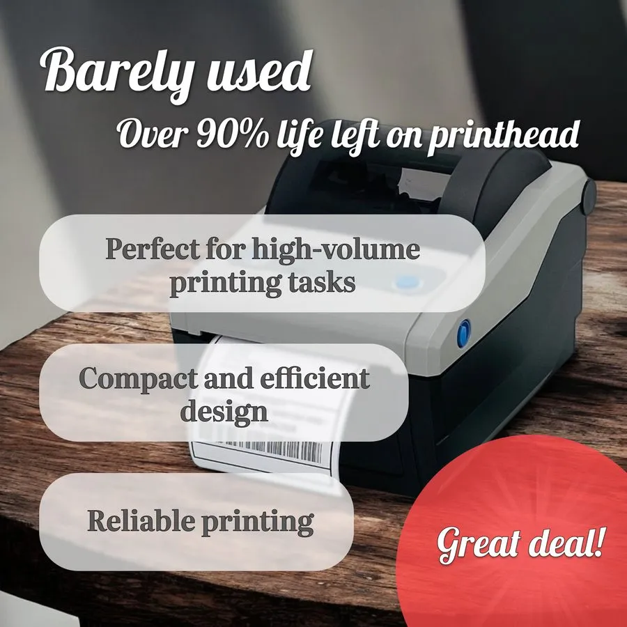 Принтер этикеток SATO CG412DT 4" High-Quality Japanese Label Printer Leading Ind