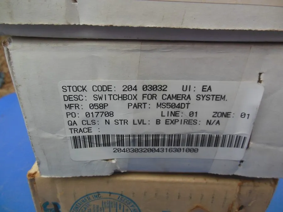 Камера Pelco MS504DT Camera Box #2240 (One)THS