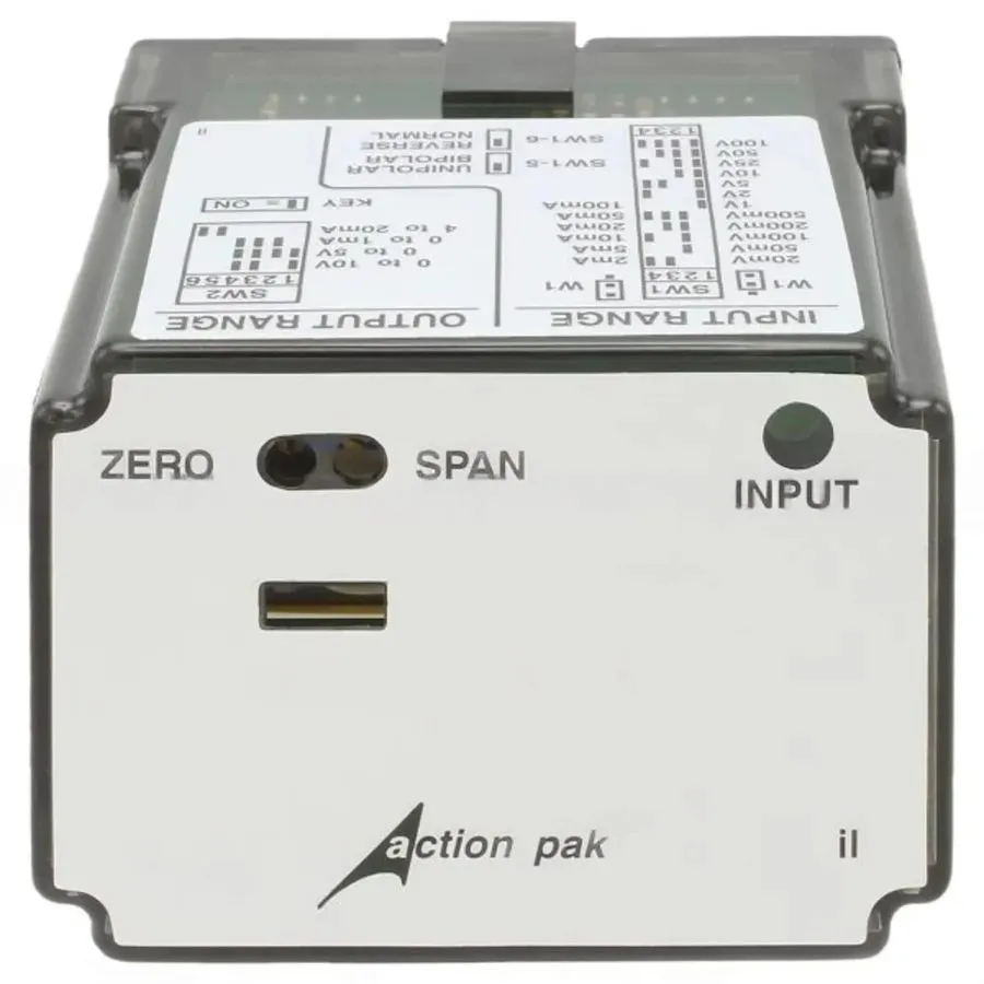 Преобразователь сигнала ACTION PAK MDL 4380-2000-1 SIGNAL CONDITIONER MDL 438020 — фото лота 1