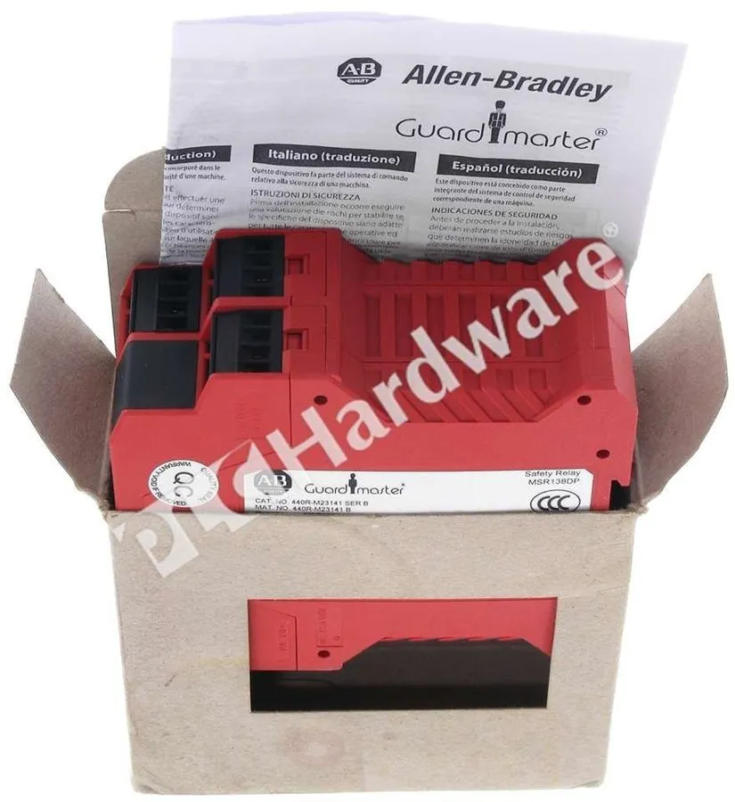 Реле безопасности Allen-Bradley Guardmaster MSR138DP 440R-M23141 Ser. B 115VAC S