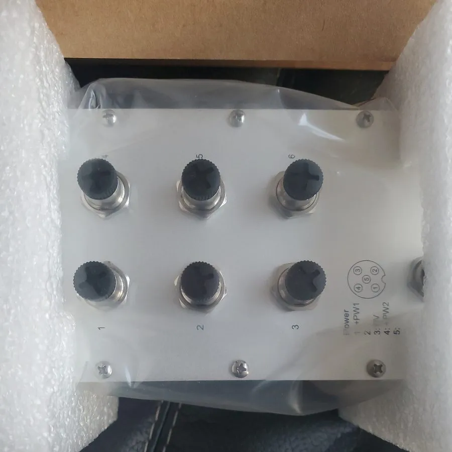Коммутатор KORENIX JETNET 3006-M12 INDUSTRIAL 6-PORT REDUNDANT M12/IP68 ETHERNET