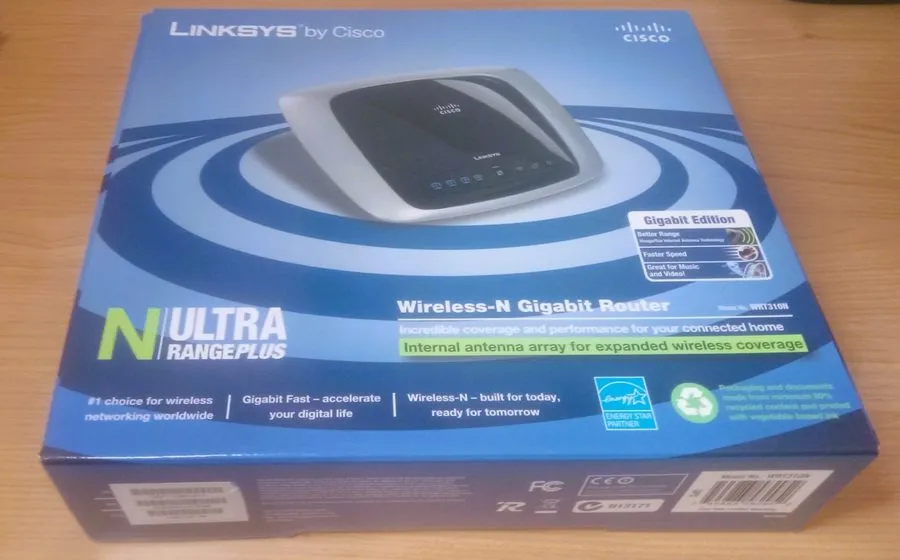 Маршрутизатор Cisco WRT310N 6.75 Mbps 4-Port Gigabit Wireless N Router