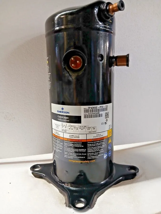 Компрессор Copeland Scroll Compressor ZP34K6E-TFD-460V-3PH-2.75 Ton-R410A-AC/HP 