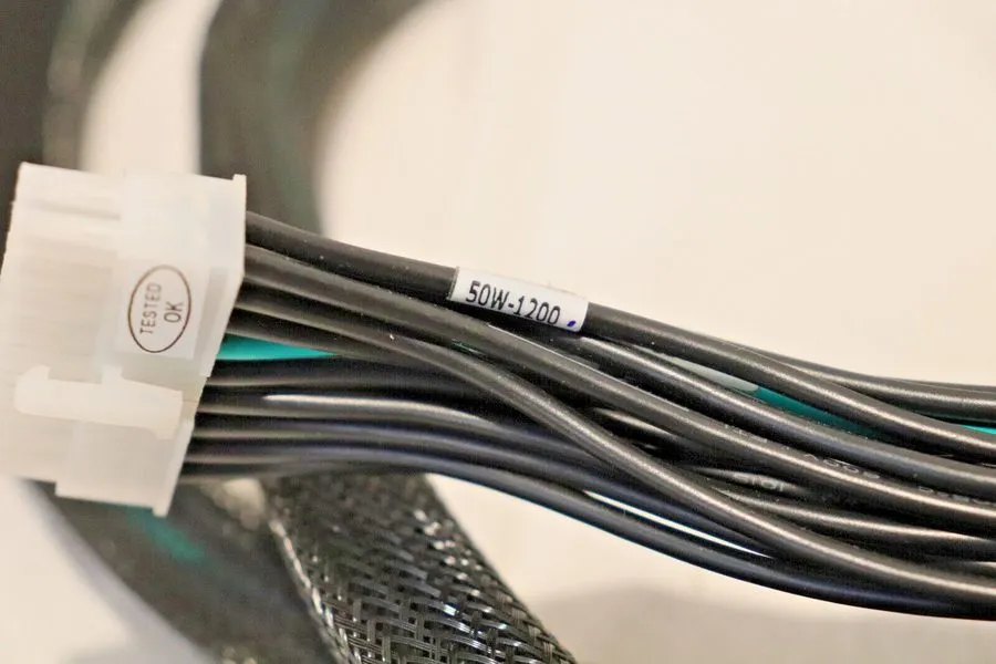 Жгут проводов 50W-1200 GE Zenith Wiring Harness J5 Control Panel 72" Transfer Sw — фото лота 1