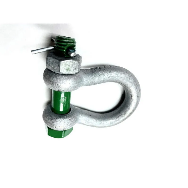 Такелажная скоба AMERICAN IRON WORKS Bow Shackle With Safety Bolt,3.5"L 801U09 — фото лота 1