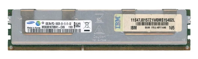 Сервер Samsung M393B1K70BH1-CH9 8GB PC3-10600R DDR3-1333 Server