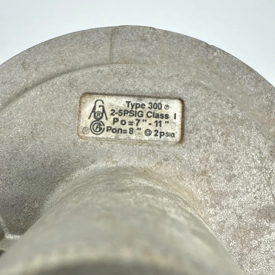 Трубопроводная арматура Gasman T325-3-44 Gas Pressure Regulator 2-5 Psig Class 1