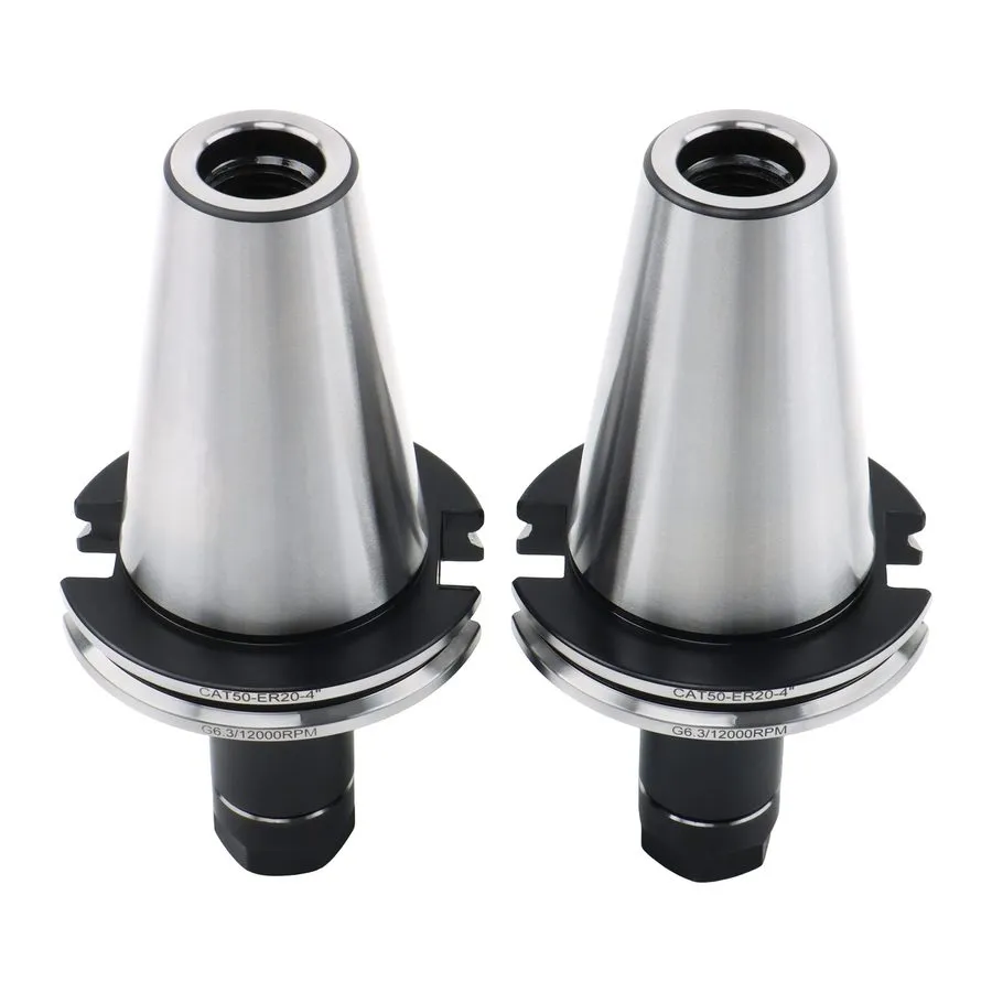 Режущий инструмент CAT50-ER20 COLLET CHUCK 6" gage length X-long 2 CHUCKS Tool H — фото лота 1