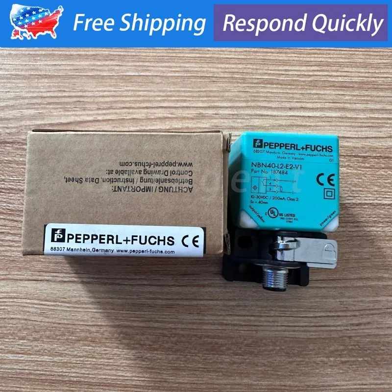 Датчик приближения Pepperl & Fuchs Proximity Sensor NBN40-L2-E2-V1 187484 10-30V